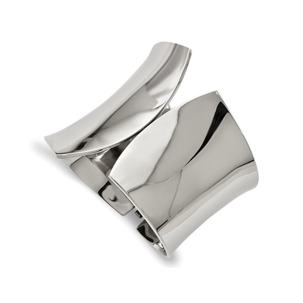 Stainless Steel Polished Hinged Bangle Bracelet product image