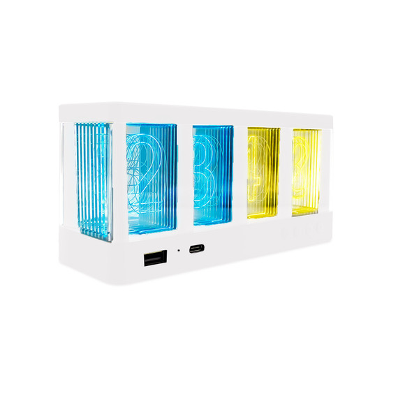 Vintage Wireless Charging Glow Alarm Clock product image