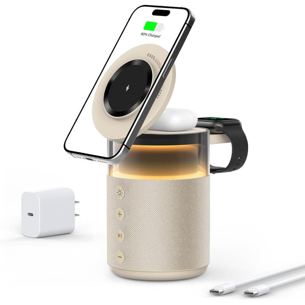 5-in-1 Multifunctional Speaker Charging Station product image
