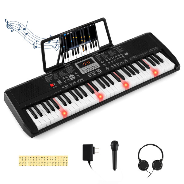 61-Key Electric Portable Digital Keyboard Bundle product image