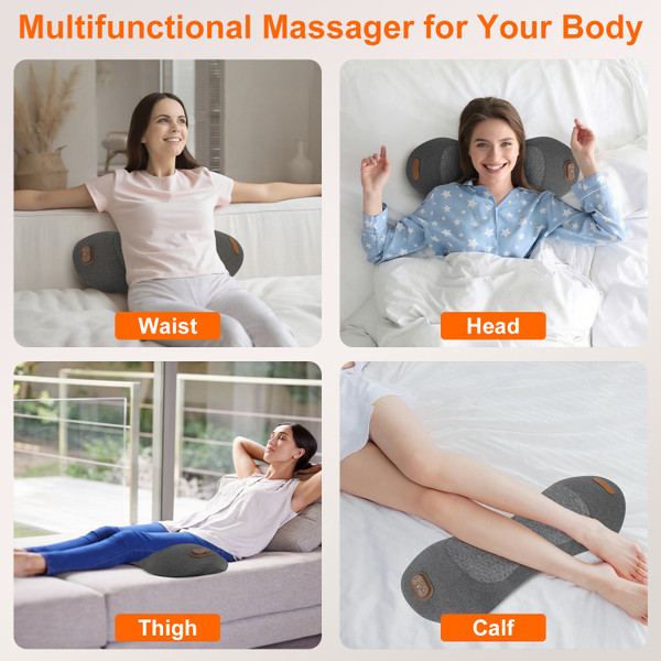 3-in-1 Heated Lumbar Support Massage Pillow  product image