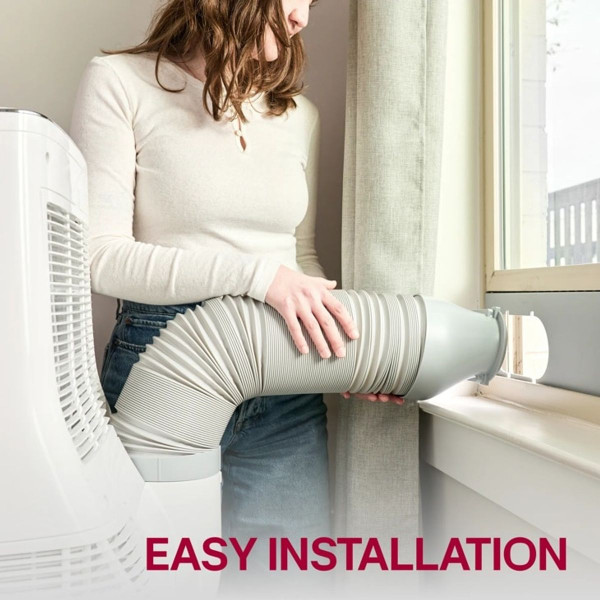 LG 10,000 BTU (DOE) Dual Inverter Smart Wi-Fi Enabled Portable Air Conditioner product image