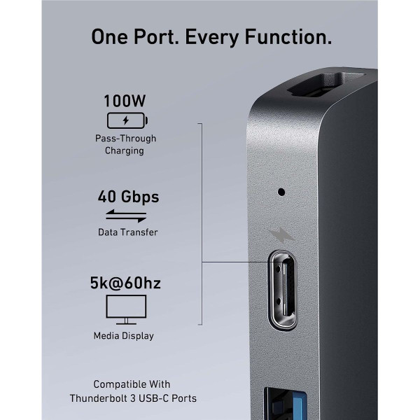Anker PowerExpand Direct  7-in-2  USB-C  PD Media Hub product image
