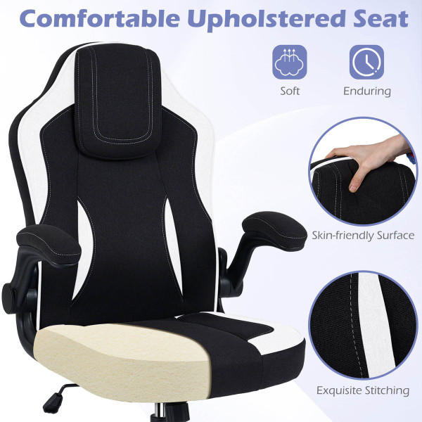 Office Chair with 90° Flip-Up Armrests and Adjustable Height product image