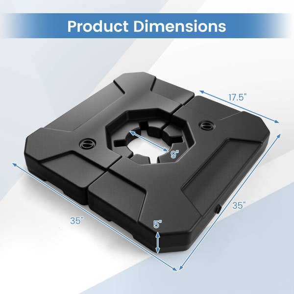 Patio Umbrella Base with Handles product image