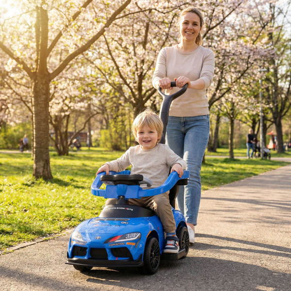 Licensed Toyota Ride-On Push Car with Under-Seat Storage product image