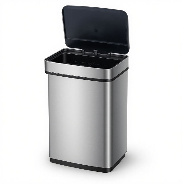 16-Gallon Trash Can with Dual Compartments  product image