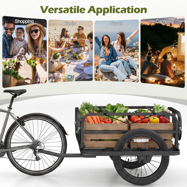 Heavy-Duty Bicycle Wagon Cart  product image