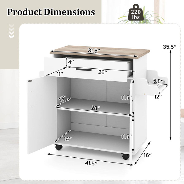 Kitchen Island Cart  product image