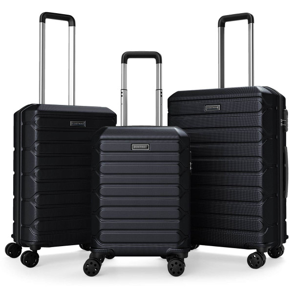 3-Piece Hardside Luggage Set with 8-Spinner Wheels and 3-Digit Lock product image