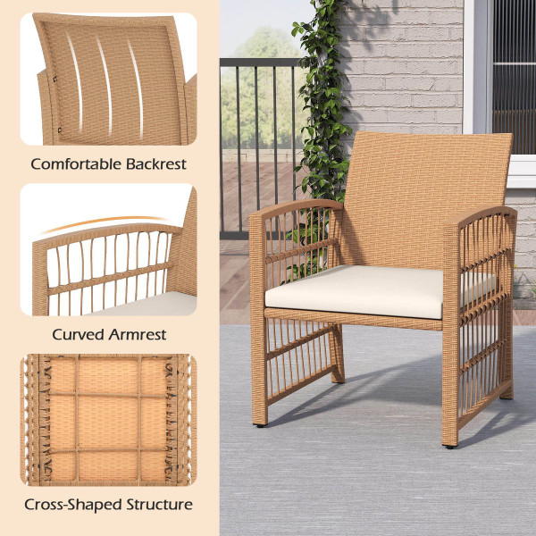 Patio Rattan Furniture (5 Piece Set) product image