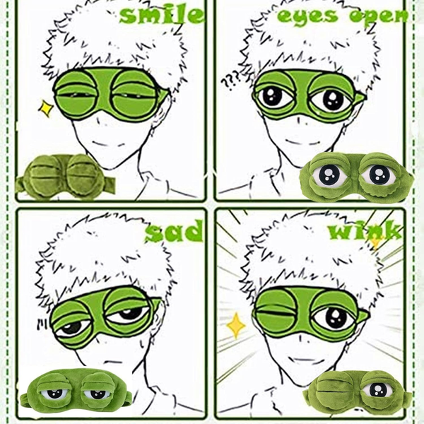 Cute Frog Sleep Eye Mask product image