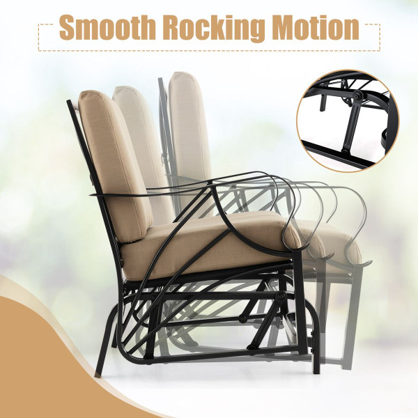 Smooth Gliding Patio Rocking Chair (1- or 2-Pack) product image