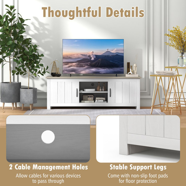 Farmhouse TV Stand for TVs up to 65"  product image