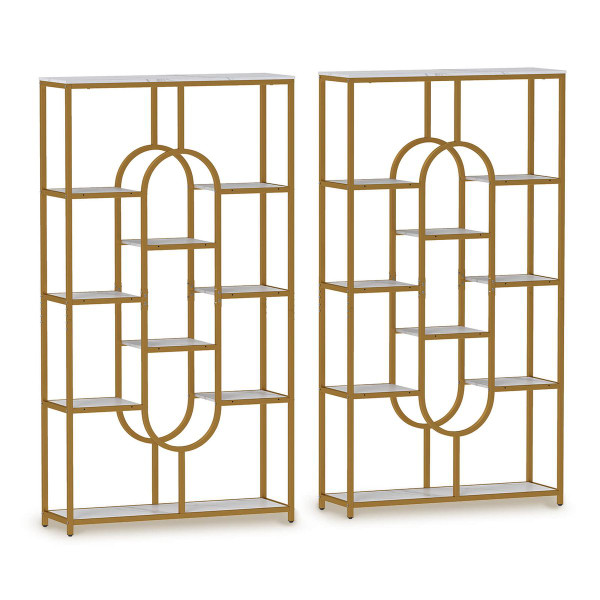 5-Tier Etagere Bookcase with Open Storage Shelves product image