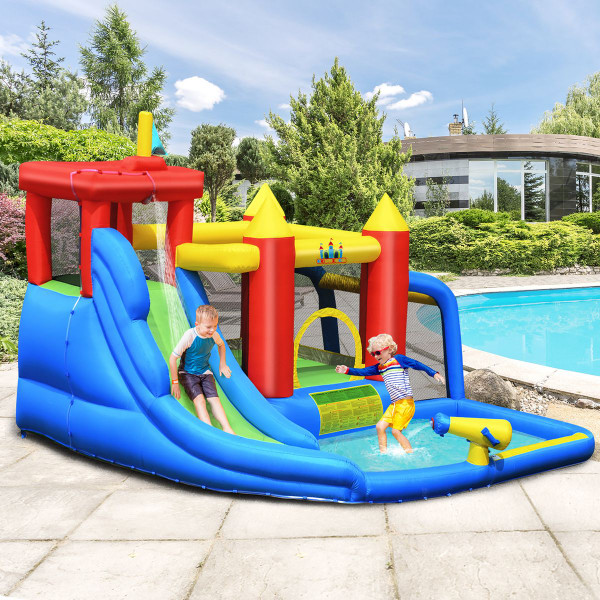 Inflatable Water Slide Bounce House with Mutiple Playing Areas product image