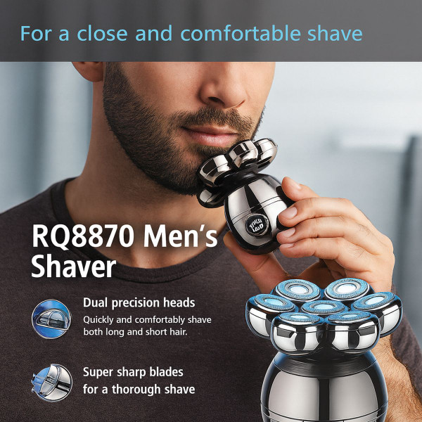 VUKO Men’s Electric Head and Beard Shaver  product image