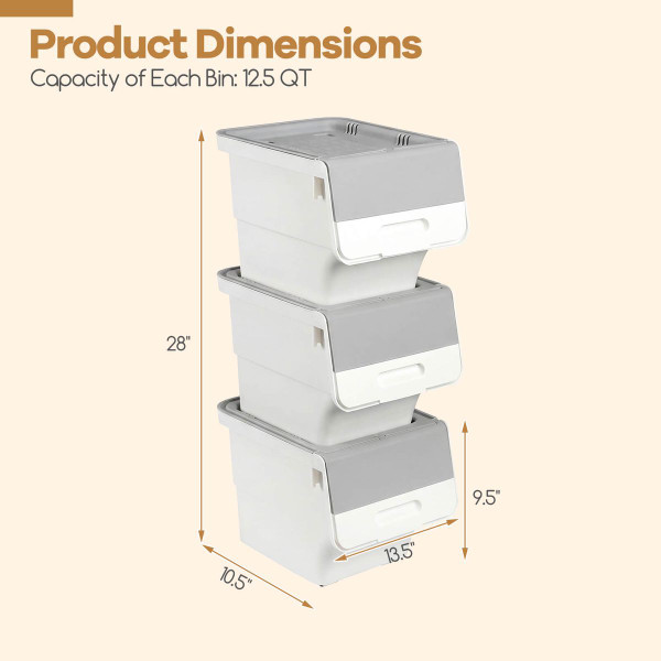 Storage Bins (3 Piece Set) product image