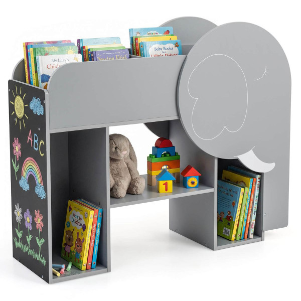 Elephant Shaped Children's Bookshelf product image