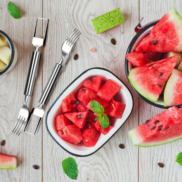 2-in-1 Watermelon Cutter Fork (5-Pack) product image