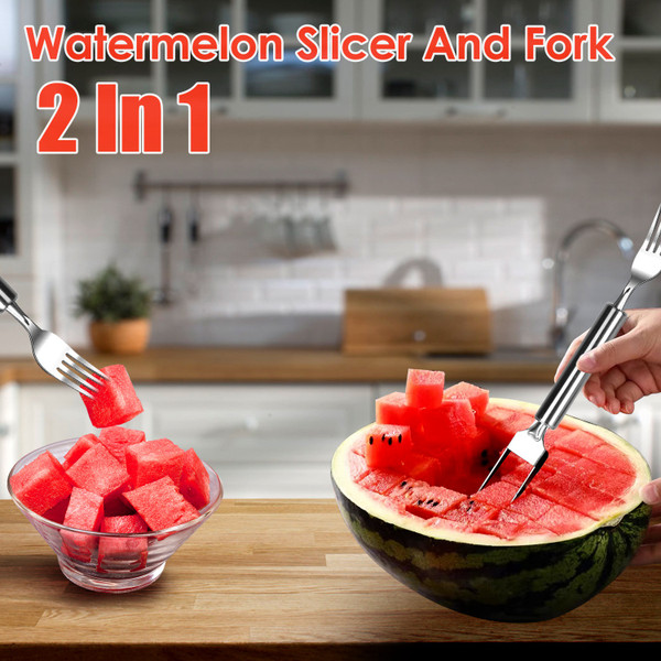 2-in-1 Watermelon Cutter Fork (5-Pack) product image