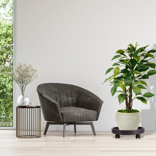 Plant Caddy with 360° Swiveling Wheels (4-Pack) product image