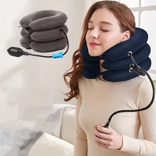 Adjustable Inflatable Neck Traction Device product image