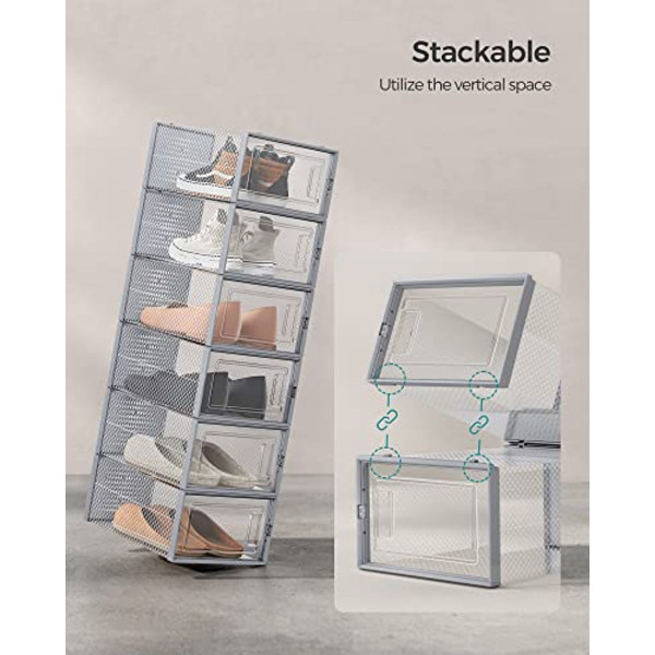 Songmics Shoe Box Organizer (Pack of 12) product image