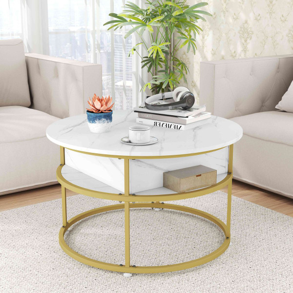 31.5” Lift Top Coffee Table with Hidden Storage product image