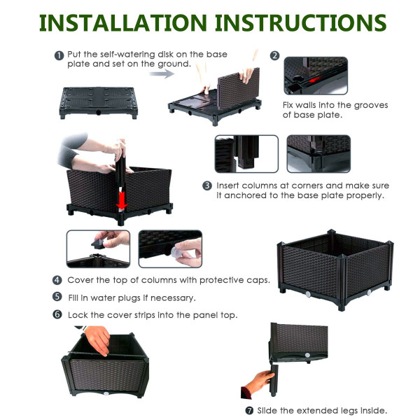 Raised Garden Bed (4-Pack) product image