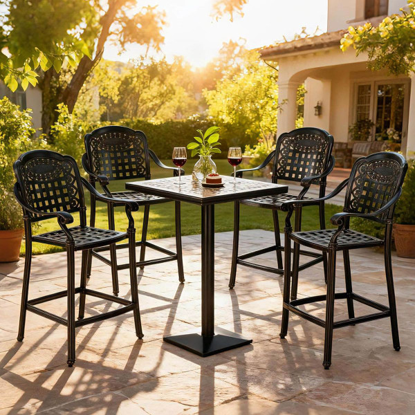 25.5” Outdoor Bar Stool  (Set of 2 or 4) product image