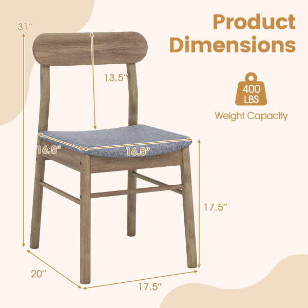 Upholstered Kitchen  Armless  Dining Chairs  product image