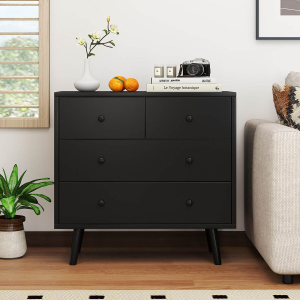 Mid-Century 4-Drawer Dresser product image