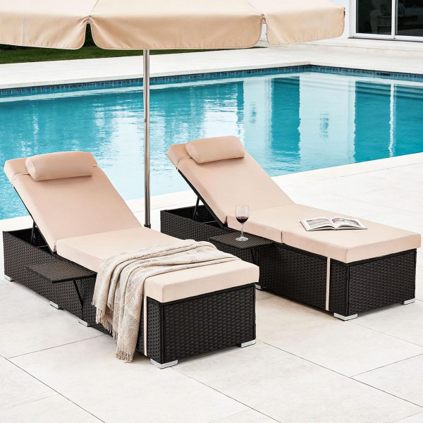 Outdoor Chaise Lounge (2-Pack) product image