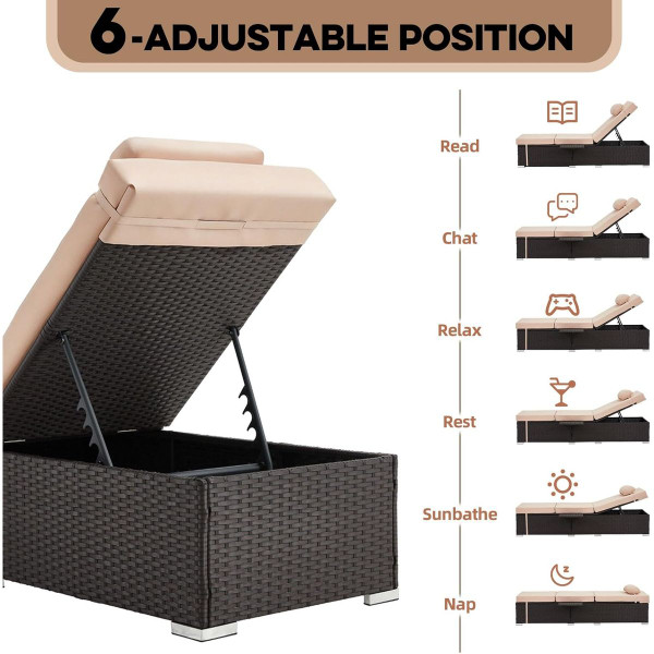 Outdoor Chaise Lounge (2-Pack) product image