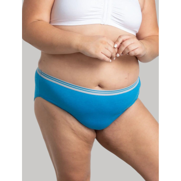 Women's Plus Fit for Me® Heather Hi-Cut Panty (6-Pack) product image