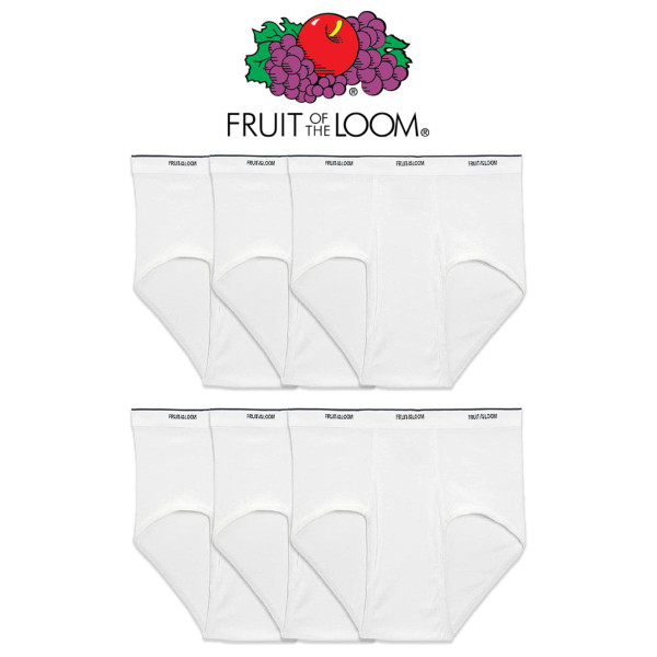 Men's Classic White Briefs (6 Pack) product image