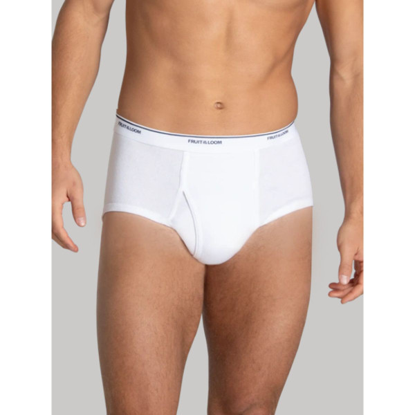 Men's Classic White Briefs (6 Pack) product image
