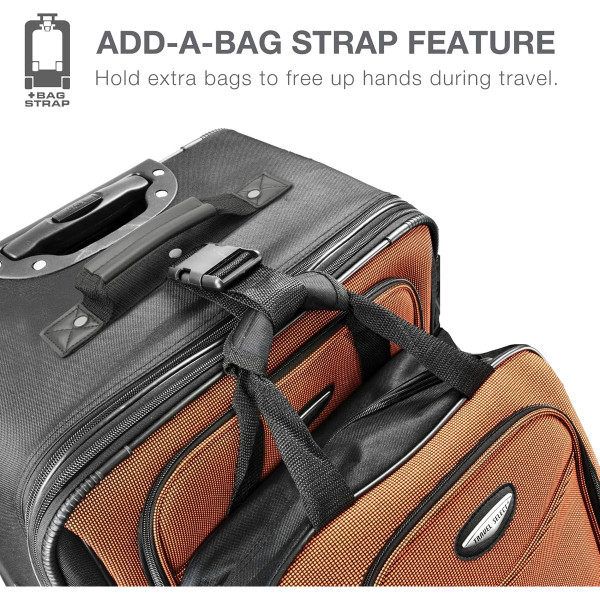 Upright Expandable Luggage (8-Piece Set) product image