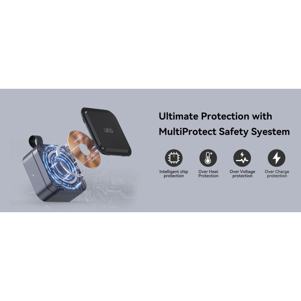 3 in1 Wireless Charging Station for Apple MagSafe Charger product image