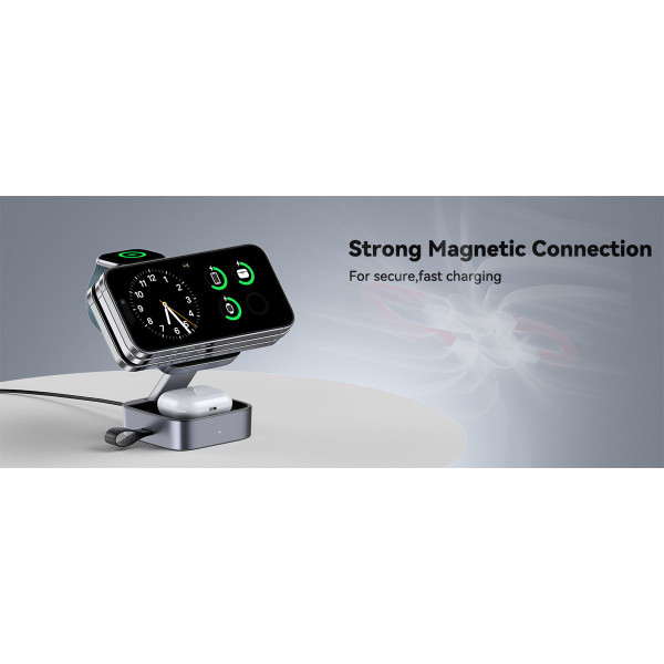 3 in1 Wireless Charging Station for Apple MagSafe Charger product image