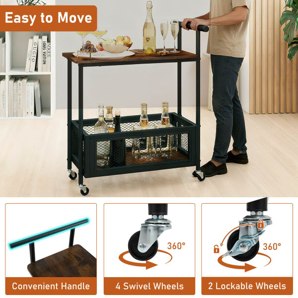 Rolling Dining Cart product image