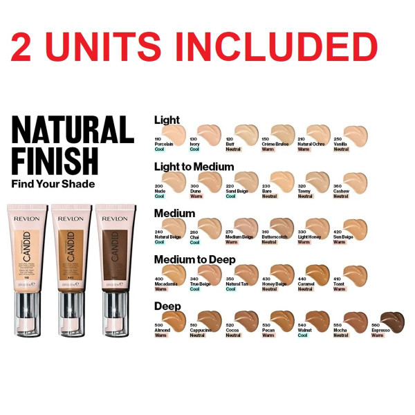 Revlon PhotoReady Candid Natural Foundation (2-Pack) product image