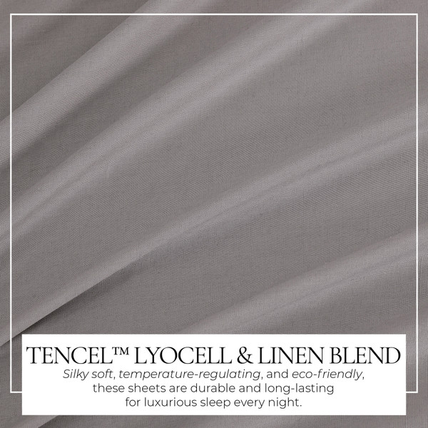 Linen Blend Sheet Set (4 Pieces) product image