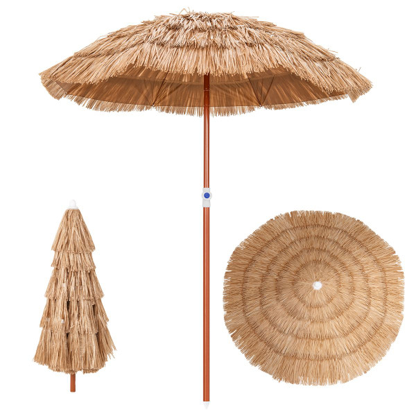 Tropical Thatched Tiki Patio Umbrella product image