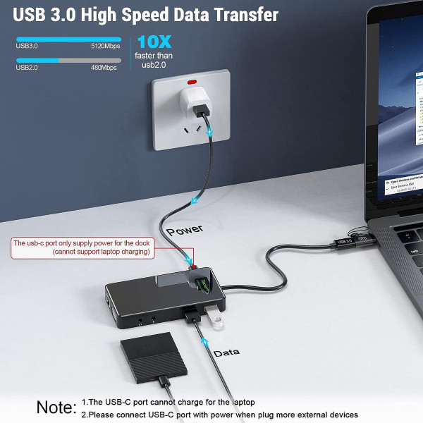 11-in-1  USB  Docking  Station product image