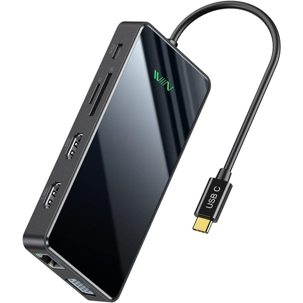 IVIIN Quadruple Display Laptop Docking Station product image