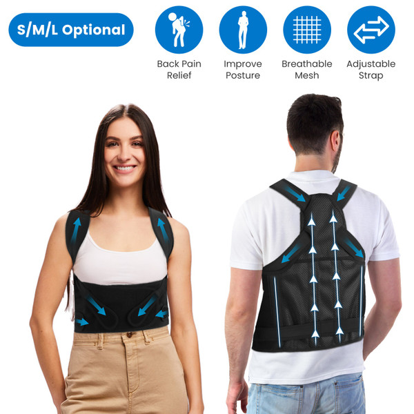 Posture Corrector Adjustable Back Brace  product image