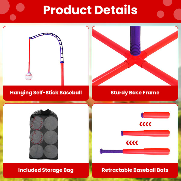 3-In-1 Baseball Toy Set  product image