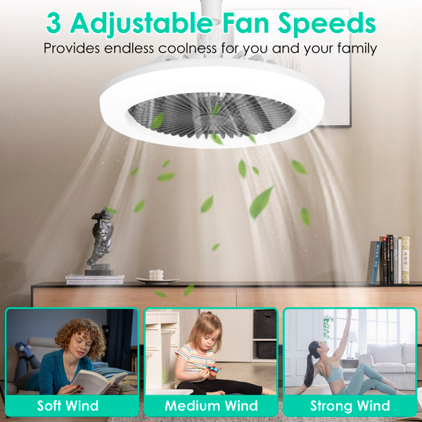 Socket Fan Light product image